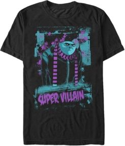 Illumination Men's Despicable Me Gru Neon Super Villain Short Sleeve T-Shirt