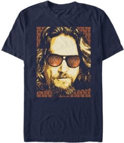 The Dude Text Poster Short Sleeve T-Shirt