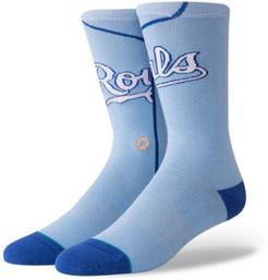 Kansas City Royals Alternate Jersey Series Crew Socks