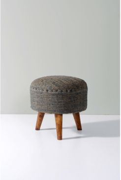 Upholstered Round Accent and Foot Stool