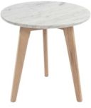 Cherie Round Marble Side Table