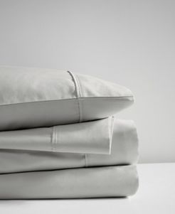 400 Thread Count Full 4-Piece Wrinkle Resistant Cotton Sateen Sheet Set Bedding