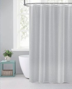 Valeria Shower Curtain With 3D Snowballs Bedding