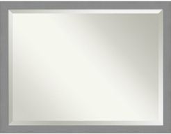 Brushed Framed Bathroom Vanity Wall Mirror, 43.5" x 33.50"