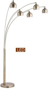 Amore 86" Led Arch Floor Lamp with Dimmer