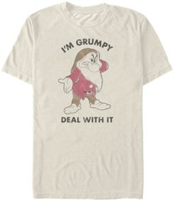 Snow White and the Seven Dwarfs I'm Grumpy Deal with it, Short Sleeve T-Shirt