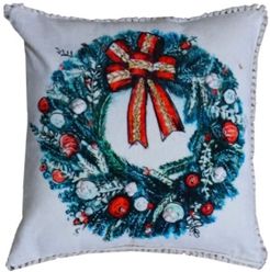 Christmas Wreath Pillow Cover
