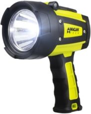 Wagan Brite-Nite 600 Lumen Led Spotlight with Adjustable Hanging Stand, Aa Battery