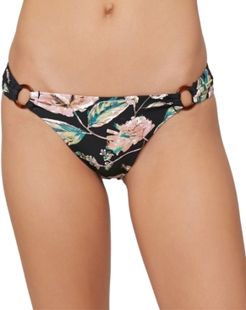 Juniors' Van Don Floral Cheeky Bikini Bottoms Women's Swimsuit