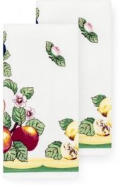 French Garden Kitchen Towels, Set of 2