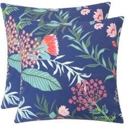 Outdoor Pillow, Tropical Leaf - Set of 2