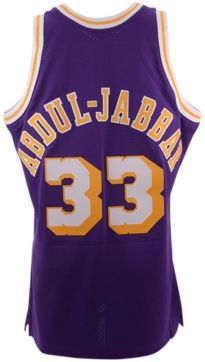 Kareem Abdul-Jabbar Los Angeles Lakers Hardwood Classic Swingman Jersey