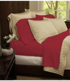 Luxury Home Rayon and Microfiber Bed Sheets Set - Full Bedding