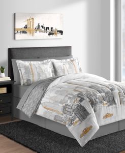 New York 8-Pc. California King Comforter Set Bedding