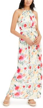 Inc Floral-Print Maxi Dress, Created for Macy's