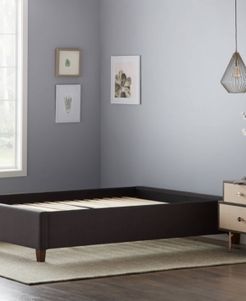 by Lucid Upholstered Platform Bed with Slats, King