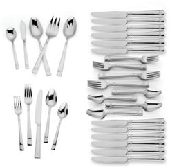 Larchwood 65pc Flatware Set, Service for 12