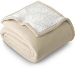 Sherpa Fleece Blanket, Full/Queen Bedding