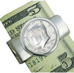Proof Jfk Half Dollar Coin Money Clip