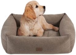 Charlie Small Memory Foam Pet Bed with Removable Cover