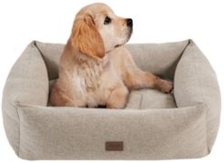 Charlie Small Memory Foam Pet Bed with Removable Cover