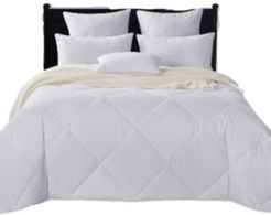 Lightweight 50/50 White Goose Feather & Down Comforter, Full/Queen Size