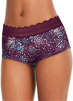 Lace Trim Hipster Underwear QD3781