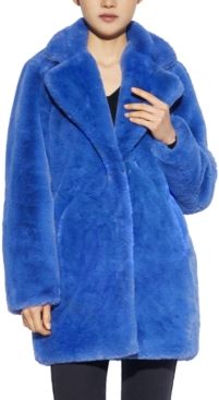 Eloise Faux-Fur Coat, Created for Macy's