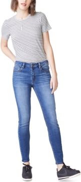 Mid-Rise Skinny Ankle Jeans