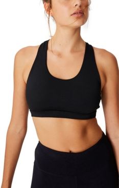 Workout Cut Out Crop Bra