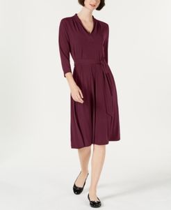 3/4-Sleeve Midi Dress, Created for Macy's