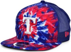 Texas Rangers Tie Dye Mesh Back 9FIFTY Cap