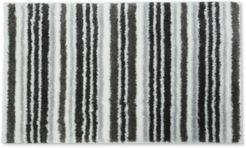 Elite Tri-Stripe 19" x 34" Bath Rug, Created for Macy's Bedding