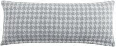 New York Houndstooth Lumbar Pillow Cover, 14" x 36" Bedding