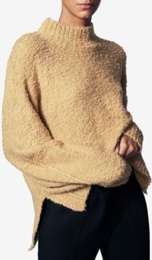 Oversized Mock-Neck Sweater