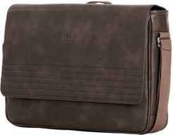 Vegan Leather 14.1" Laptop Messenger Bag