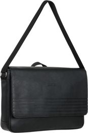 Vegan Leather 14.1" Laptop Messenger Bag