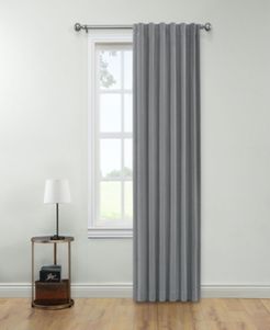 Room Darkening Rod Pocket Curtain Panel By Nefeli, 84" x 52"