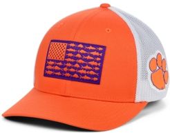 Clemson Tigers Pfg Fish Flag Stretch-Fitted Cap