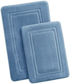 Antimicrobial Memory Foam Bath Rug, Set of 2 Bedding