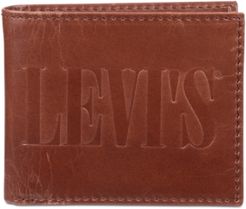 Leonardo Rfid Extra-Capacity Leather Bifold Wallet