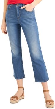 Cropped Mid-Rise Jeans, Created for Macy's