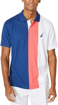 Classic-Fit Navtech Colorblock Polo