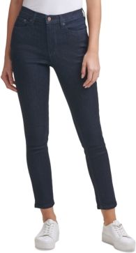 High-Rise Ankle Jeans