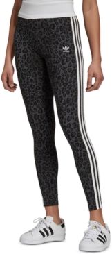 Originals Women's Animal-Print 3 Stripes Leggings