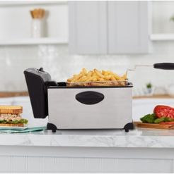 Classic 3-l. Stainless Steel Deep Fryer