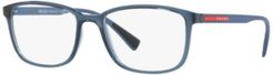 Ps 04IV Men's Rectangle Eyeglasses