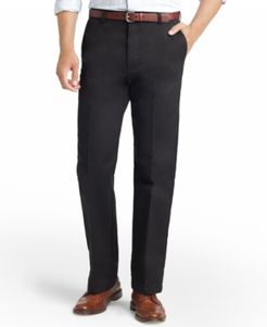 American Straight-Fit Flat Front Chino Pants