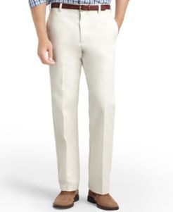 American Straight-Fit Flat Front Chino Pants