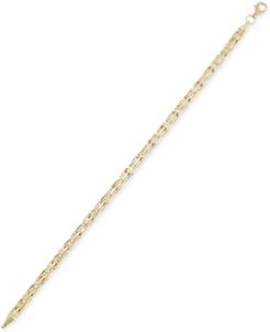 Greek Key Chain Bracelet in 10k Gold